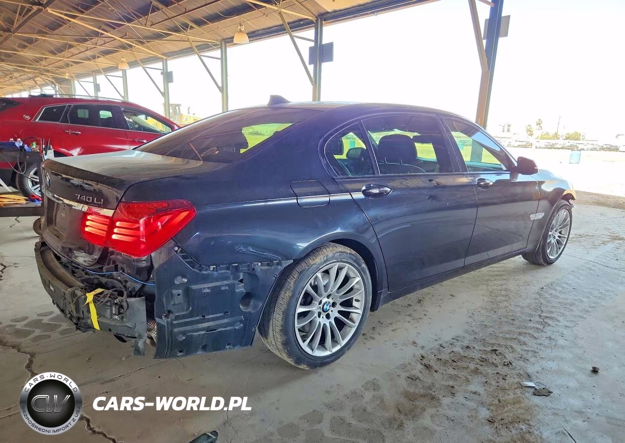 2014 BMW 740 Li VIN:WBAYE4C57ED138361 - 3
