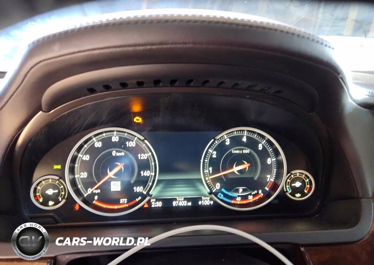 2014 BMW 740 Li VIN:WBAYE4C57ED138361 - 9