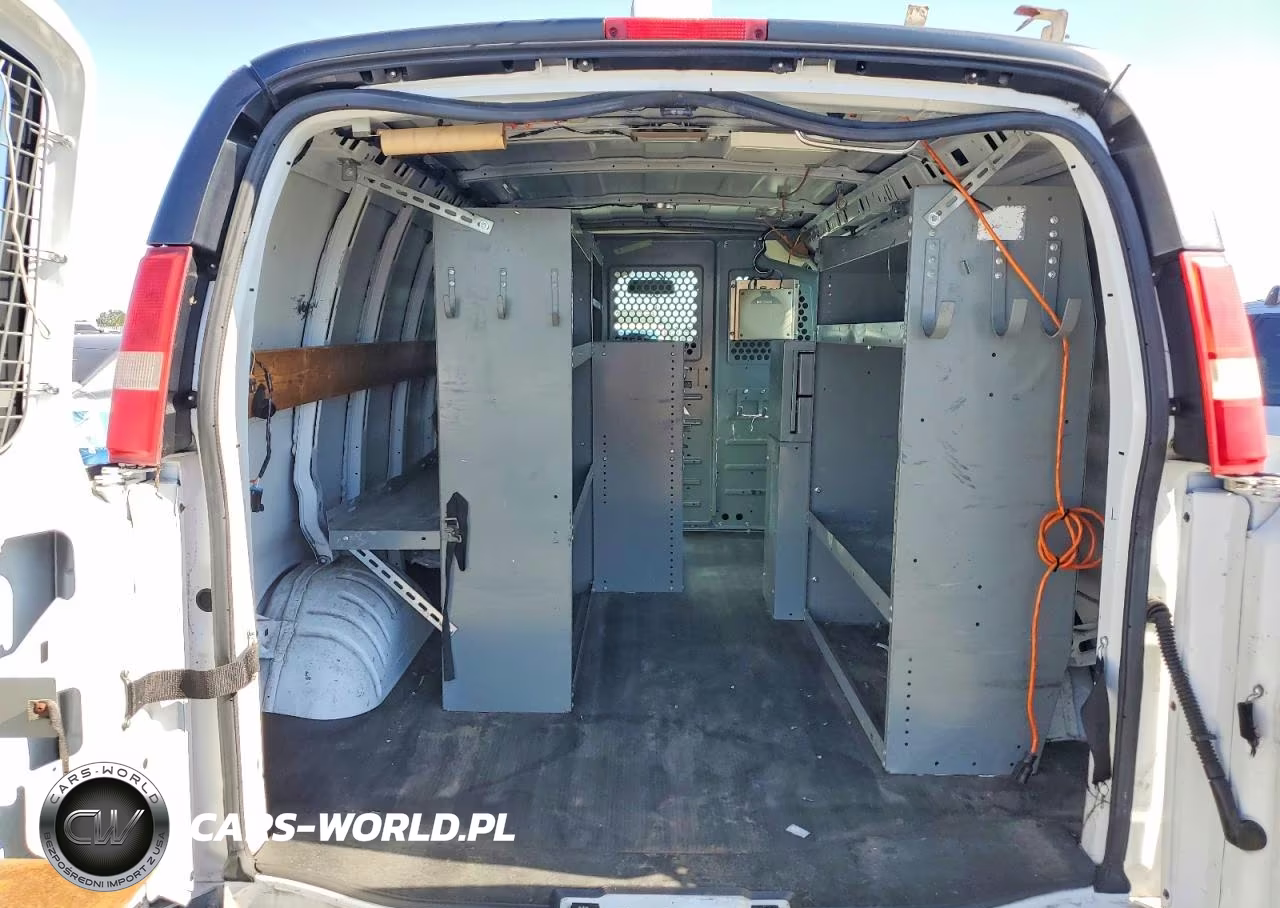2013 Chevrolet Express Utility - Service Van VIN:1GCWGFCA3D1191572 - 10