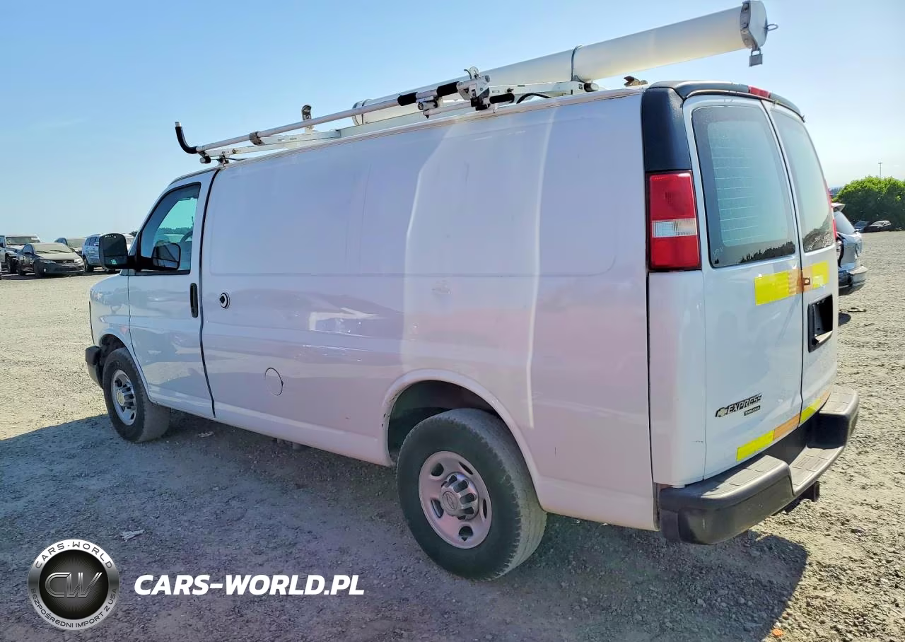 2013 Chevrolet Express Utility - Service Van VIN:1GCWGFCA3D1191572 - 2