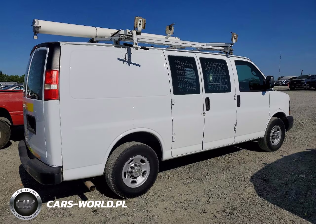 2013 Chevrolet Express Utility - Service Van VIN:1GCWGFCA3D1191572 - 3