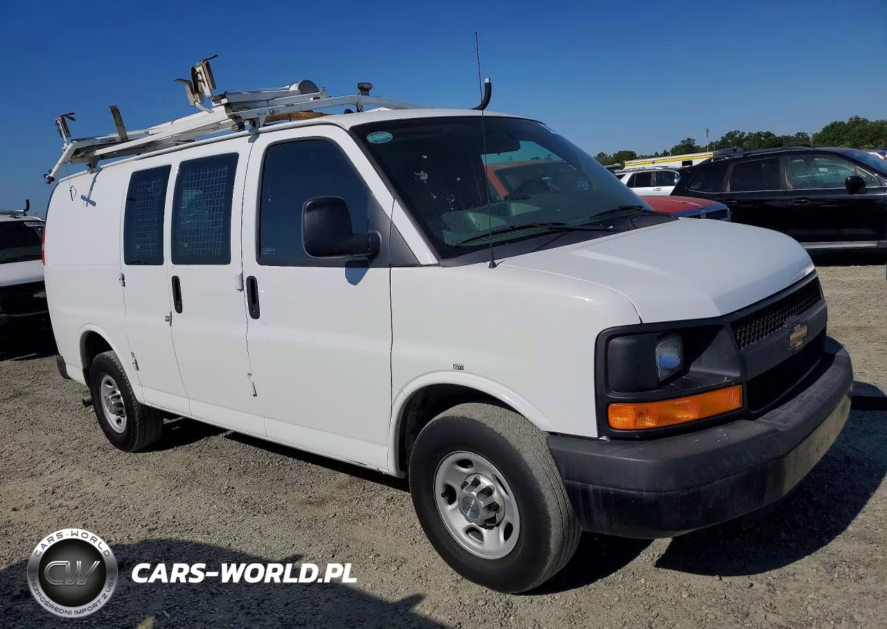 2013 Chevrolet Express Utility - Service Van VIN:1GCWGFCA3D1191572 - 4
