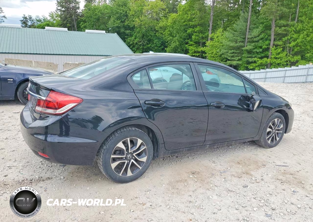 2015 Honda Civic Ex VIN:19XFB2F88FE080824 - 3