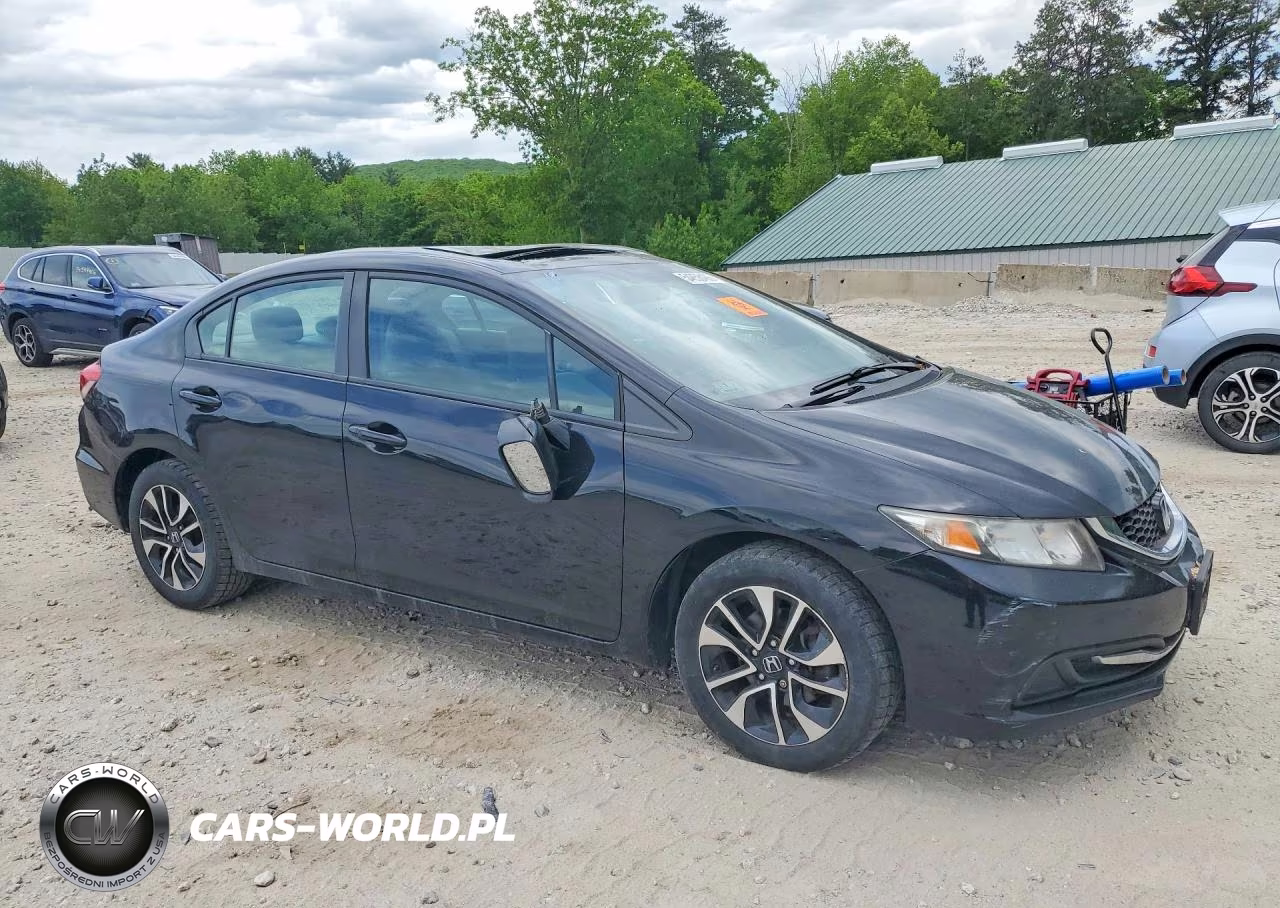 2015 Honda Civic Ex VIN:19XFB2F88FE080824 - 4