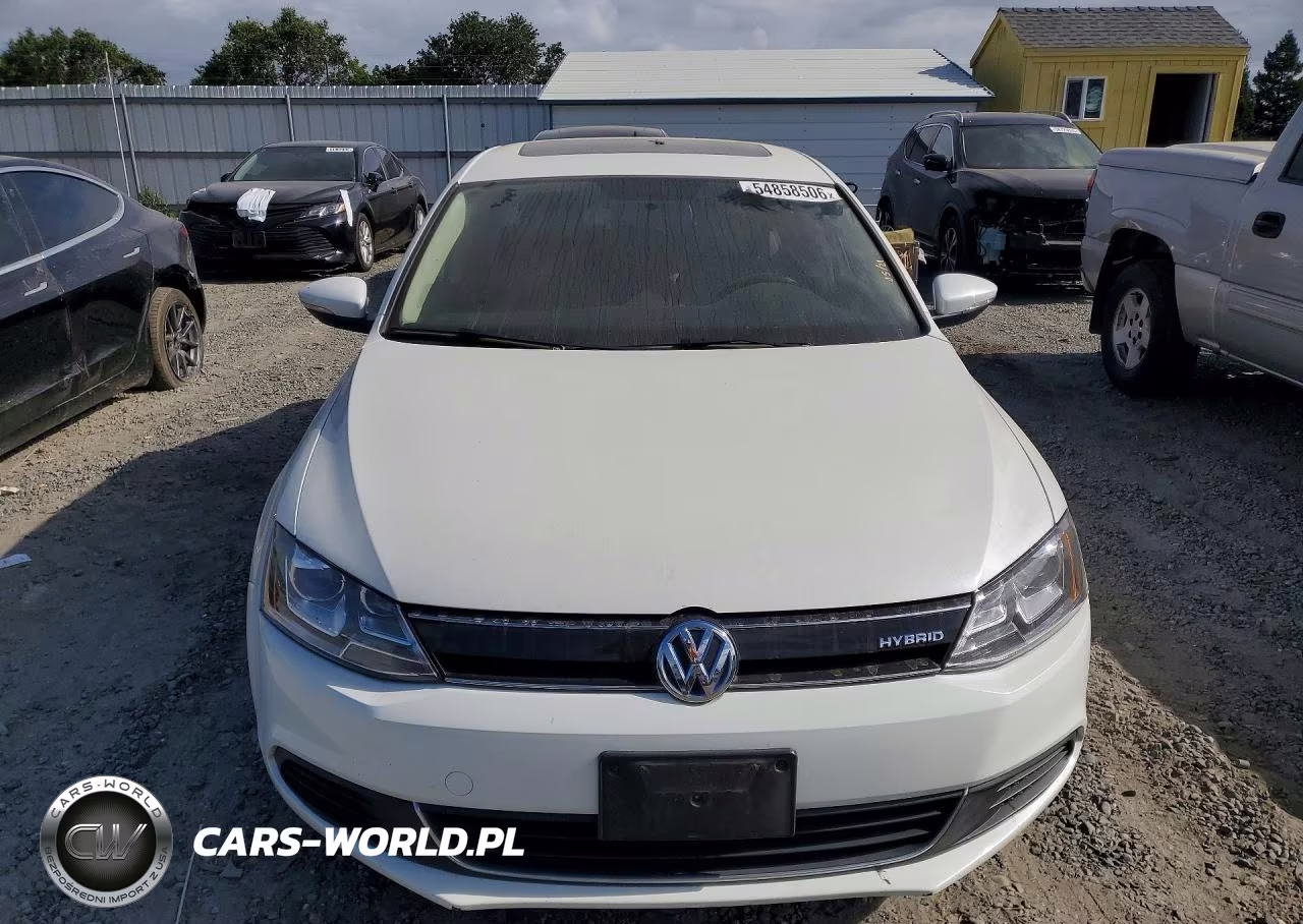 2013 Volkswagen Jetta Hybrid VIN:3VW637AJ1DM251126 - 5