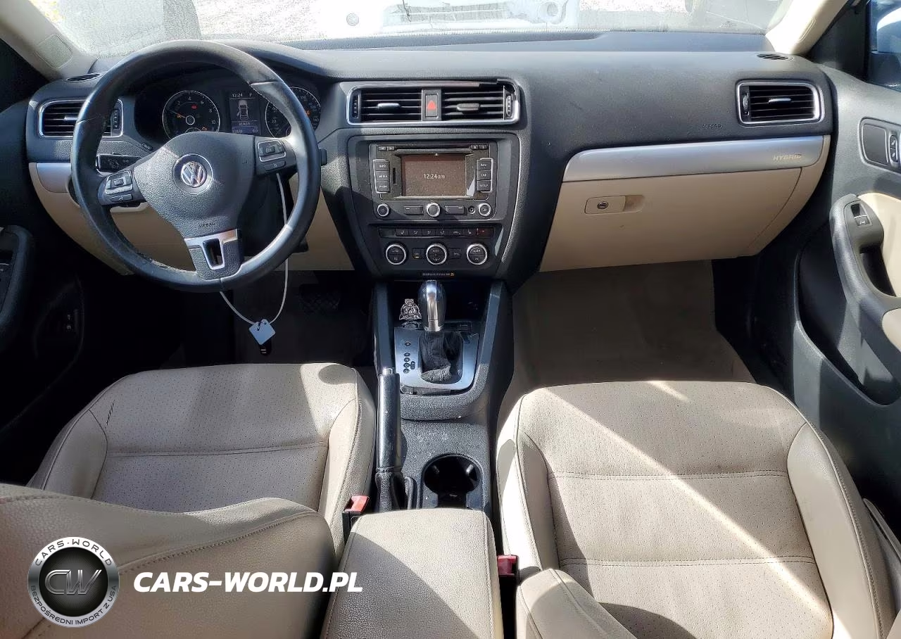 2013 Volkswagen Jetta Hybrid VIN:3VW637AJ1DM251126 - 8