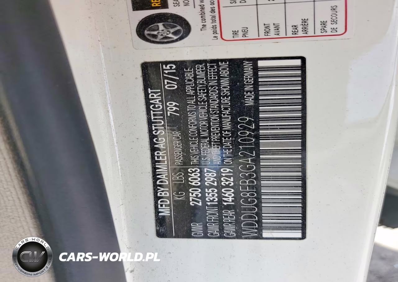 2016 Mercedes-Benz S 550 4Matic VIN:WDDUG8FB3GA210929 - 12