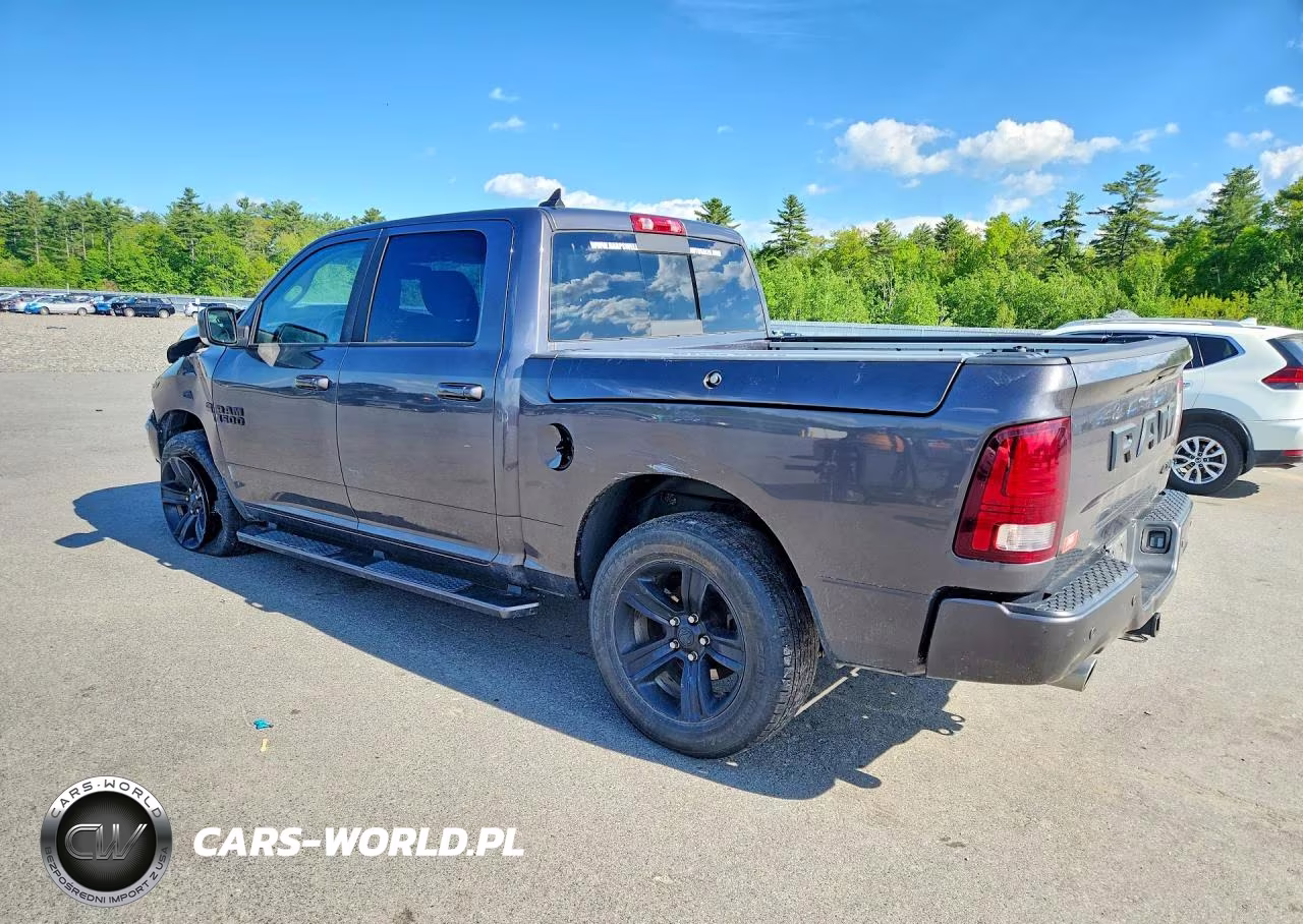 2018 Dodge 150 Ram VIN:1C6RR7MT8JS267622 - 2