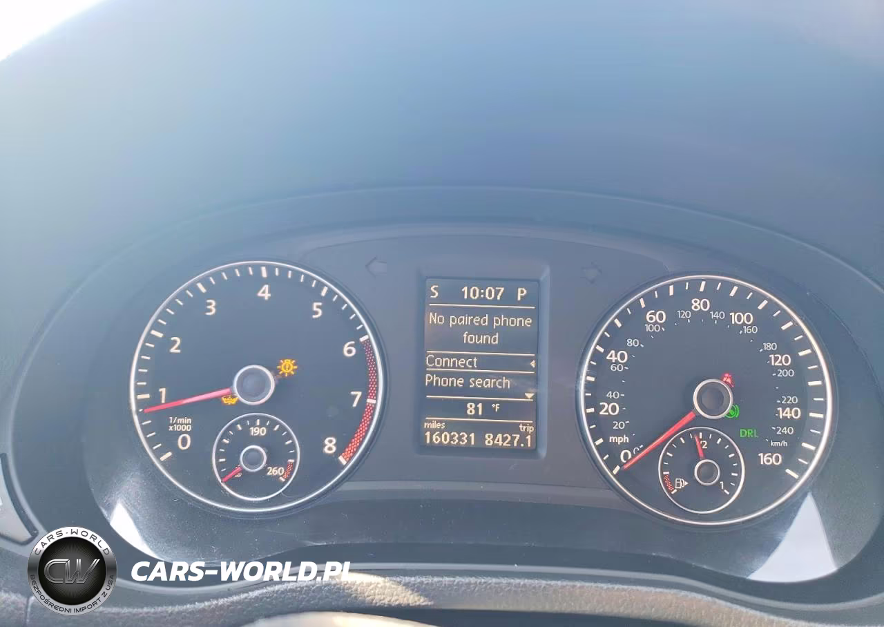 2012 Volkswagen Passat Se VIN:1VWBP7A37CC079687 - 9