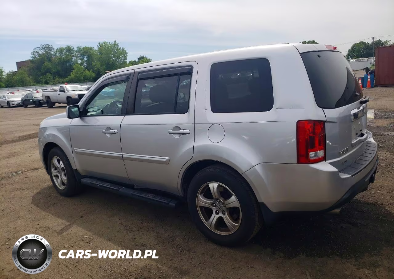 2013 Honda Pilot Exl VIN:5FNYF4H59DB006833 - 2