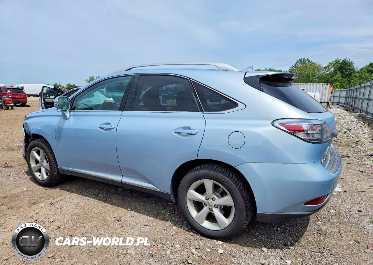2010 Lexus Rx 350 VIN:2T2BK1BAXAC067058 - 2