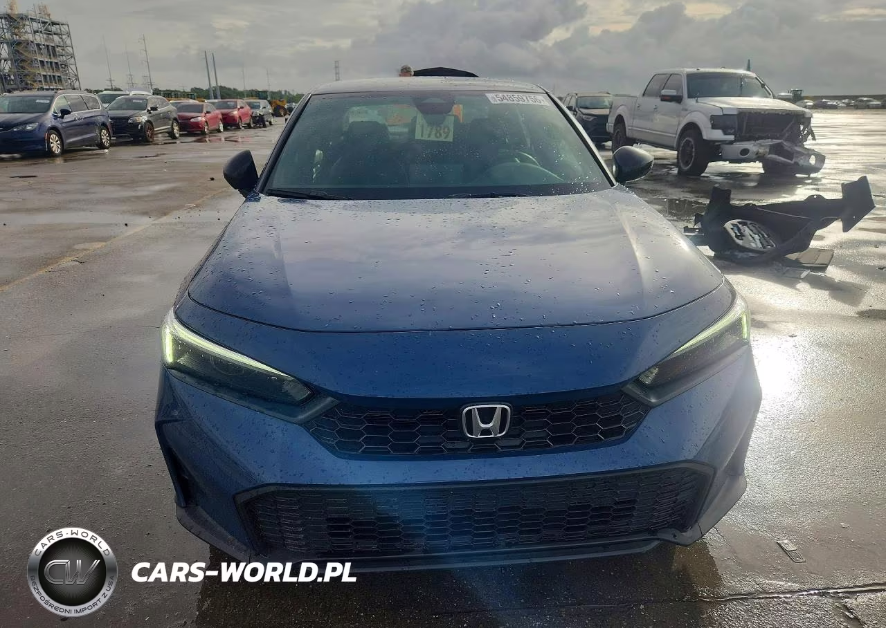 2025 Honda Civic Sport VIN:2HGFE2F53SH593931 - 5