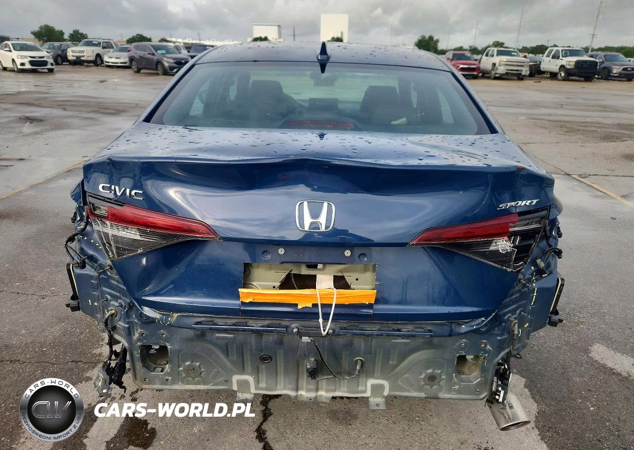 2025 Honda Civic Sport VIN:2HGFE2F53SH593931 - 6