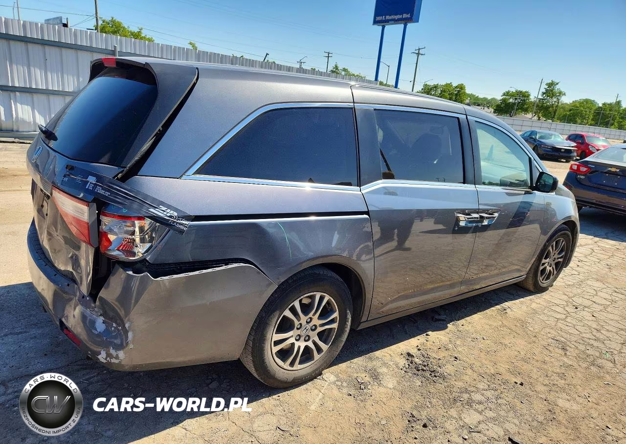 2011 Honda Odyssey Ex VIN:5FNRL5H40BB025505 - 3