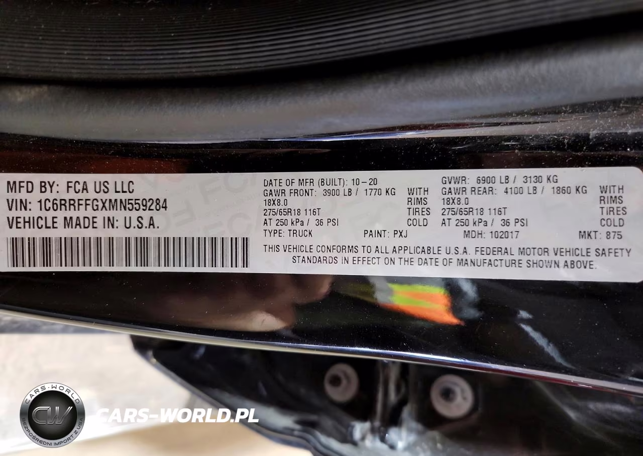 2021 Ram 1500 Big Horn VIN:1C6RRFFGXMN559284 - 12