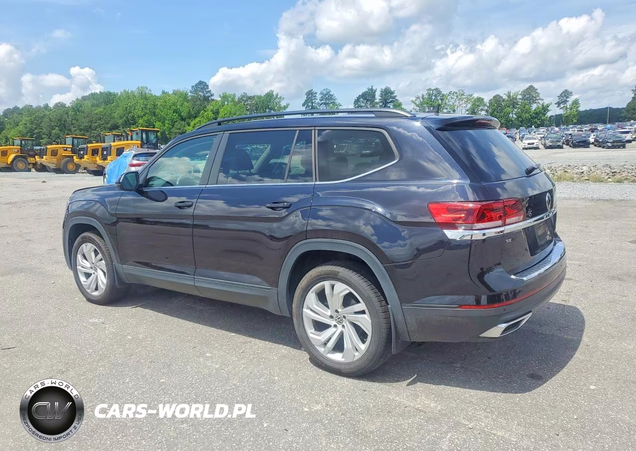 2021 Volkswagen Atlas Se VIN:1V2JP2CAXMC599668 - 2