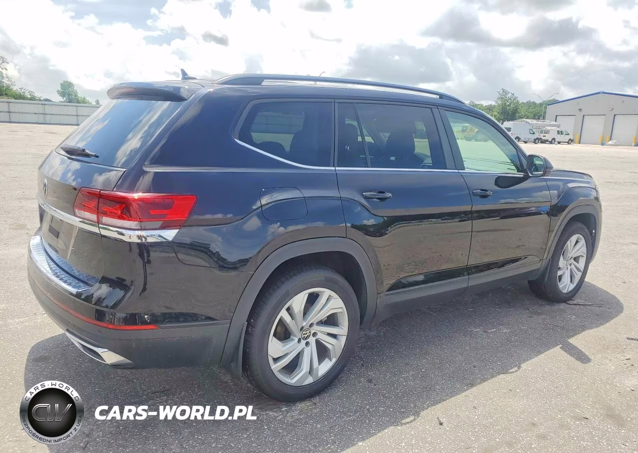 2021 Volkswagen Atlas Se VIN:1V2JP2CAXMC599668 - 3