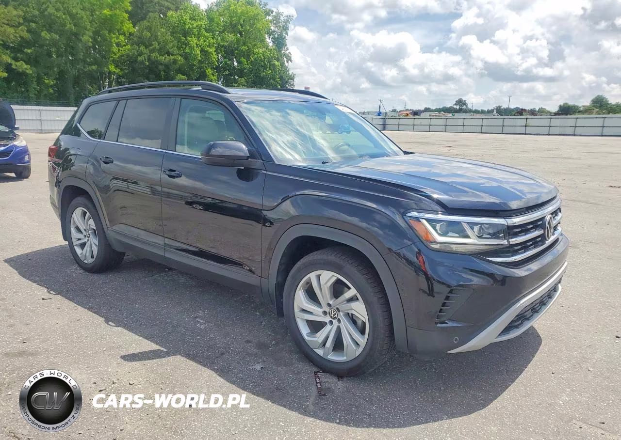 2021 Volkswagen Atlas Se VIN:1V2JP2CAXMC599668 - 4