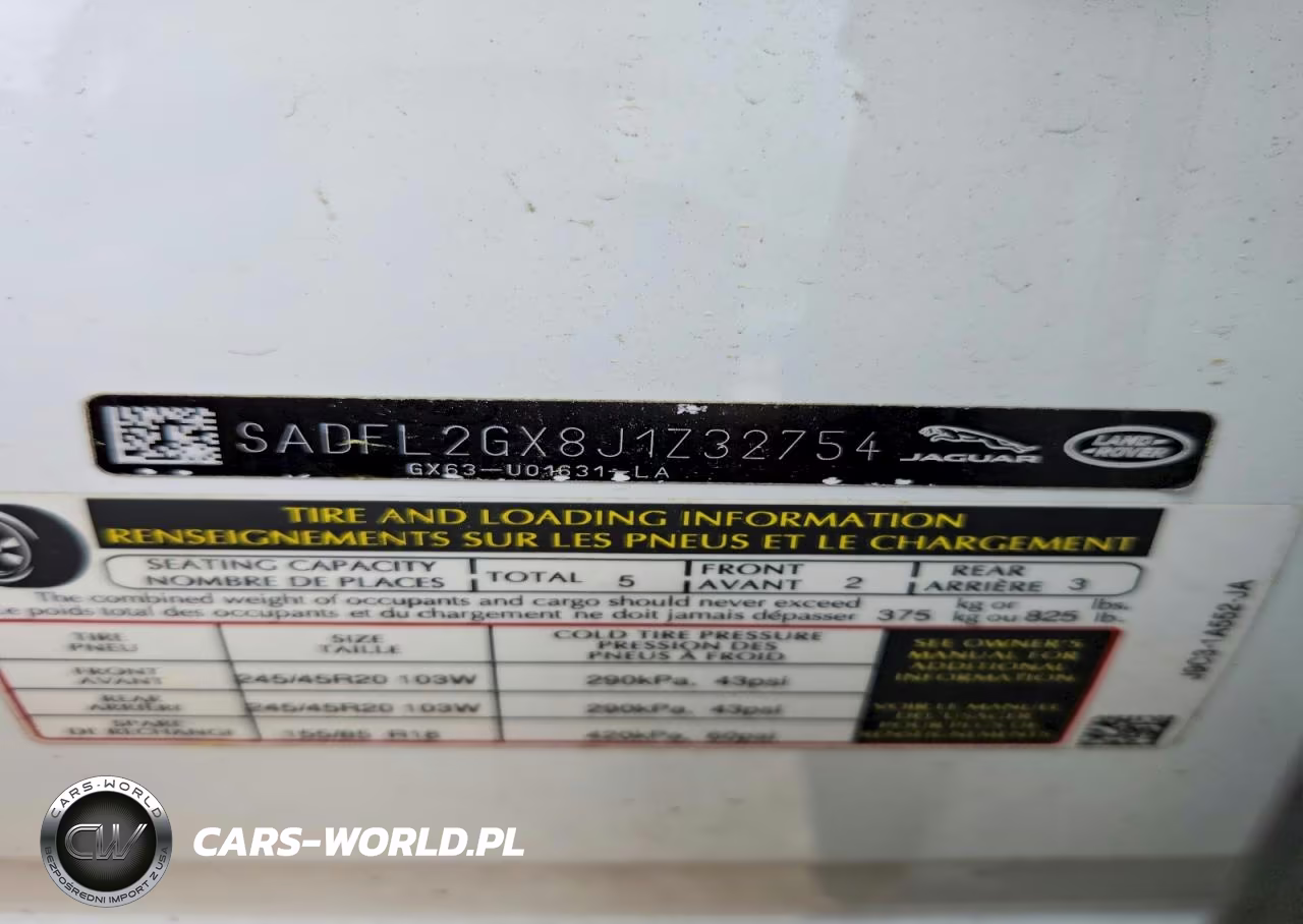 2018 Jaguar E-Pace R-Dynamic Se VIN:SADFL2GX8J1Z32754 - 12