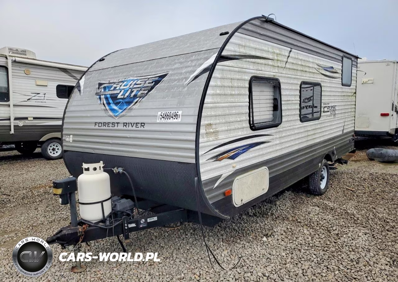2018 Forest River Cruise Lite Camper VIN:4X4TSMV19JY001354 - 2