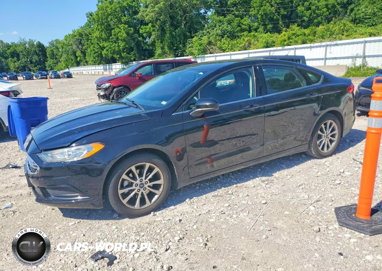 2017 Ford Fusion Se VIN:3FA6P0H73HR108489 - 1