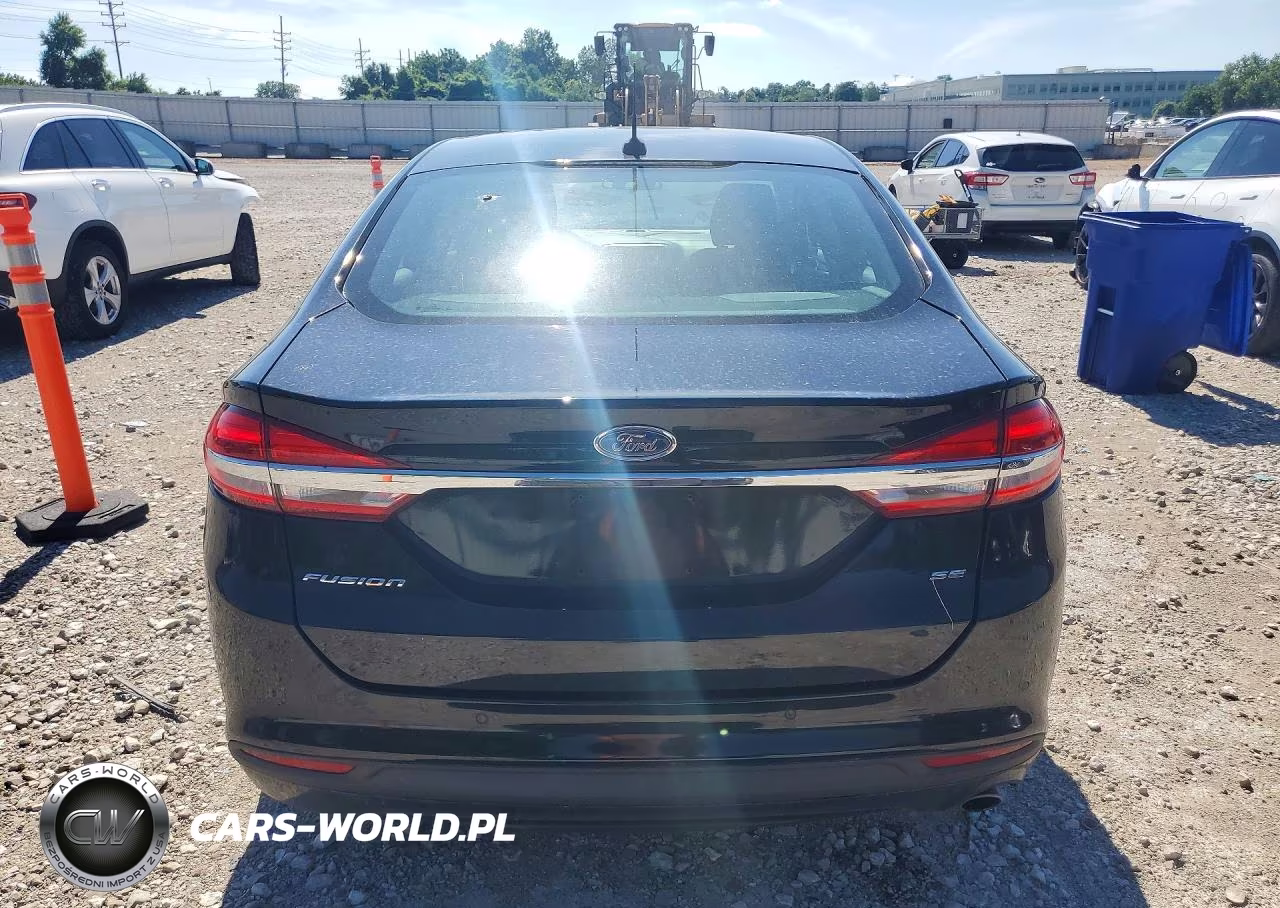 2017 Ford Fusion Se VIN:3FA6P0H73HR108489 - 6