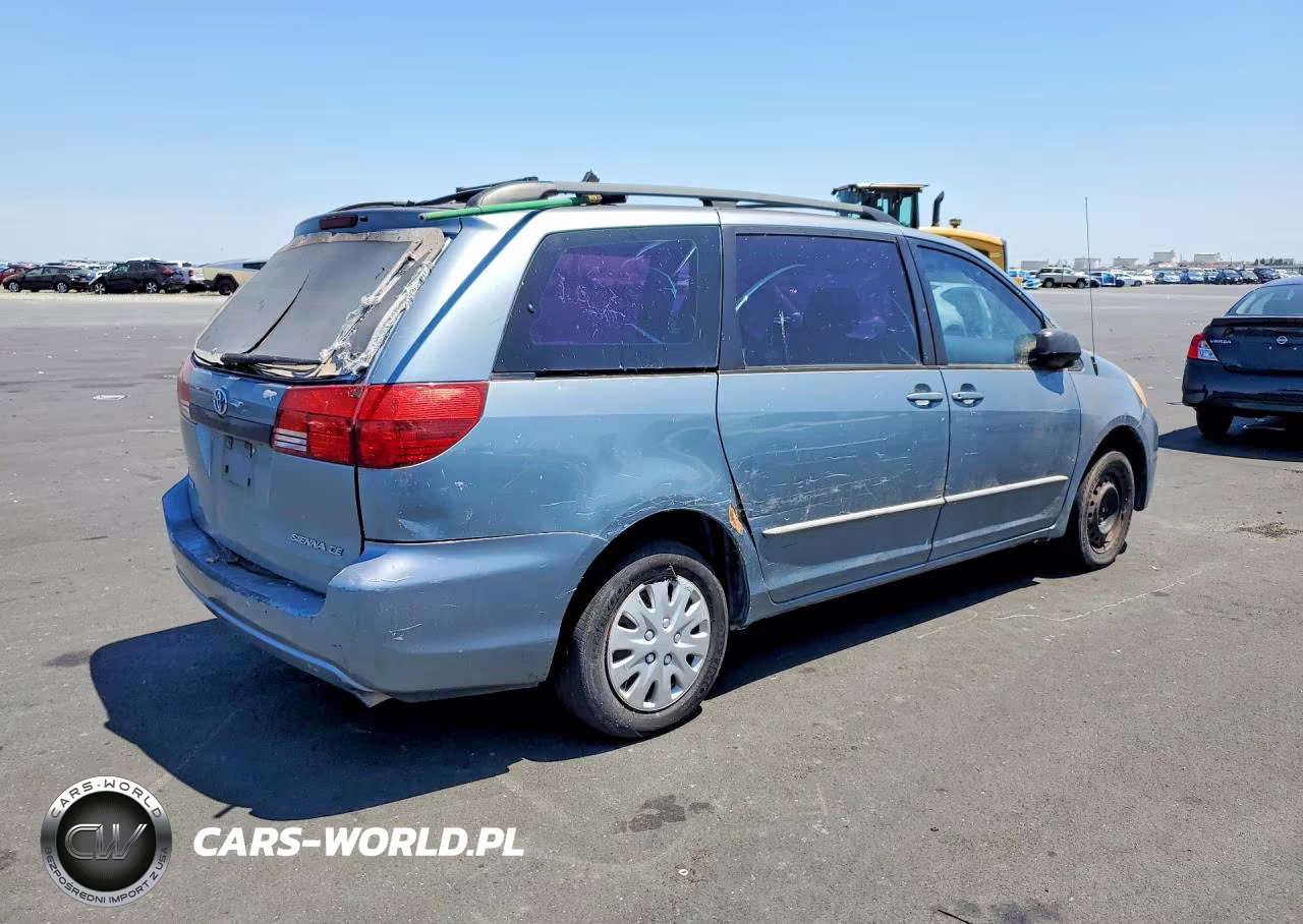 2004 Toyota Sienna Ce 8 Passenger VIN:5TDZA23C34S138043 - 3