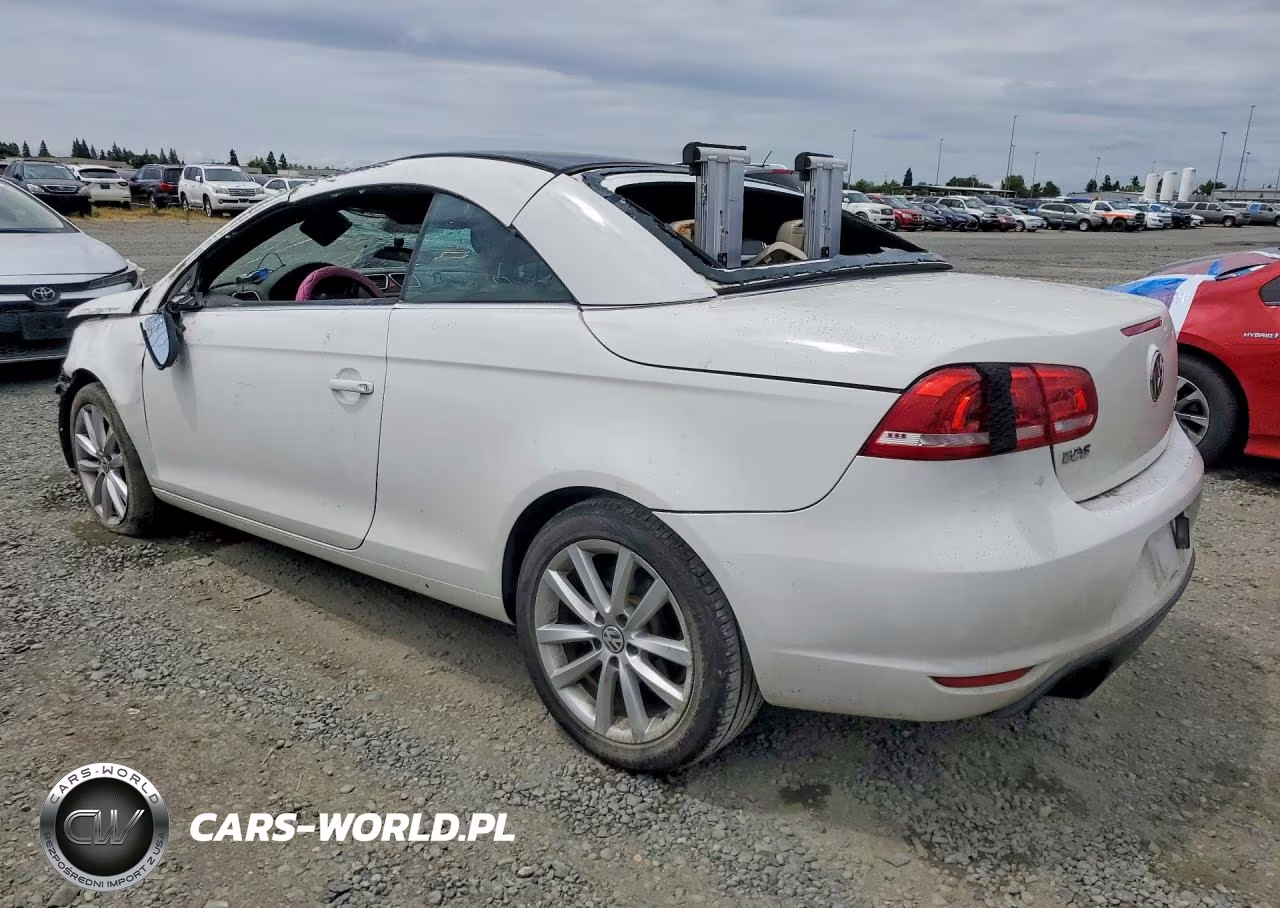 2012 Volkswagen Eos Komfort VIN:WVWBW7AH0CV022110 - 2