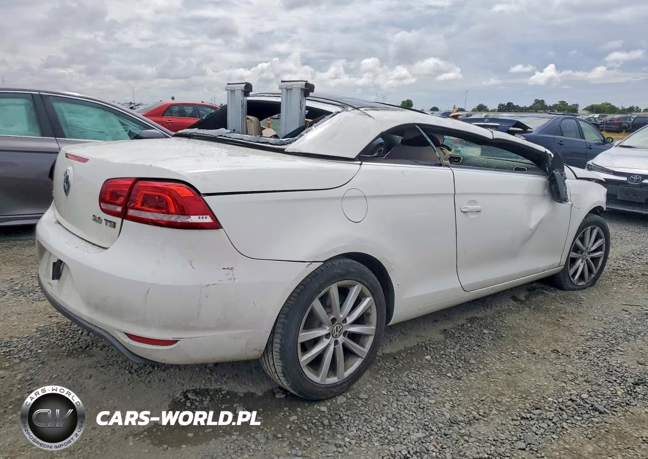 2012 Volkswagen Eos Komfort VIN:WVWBW7AH0CV022110 - 3