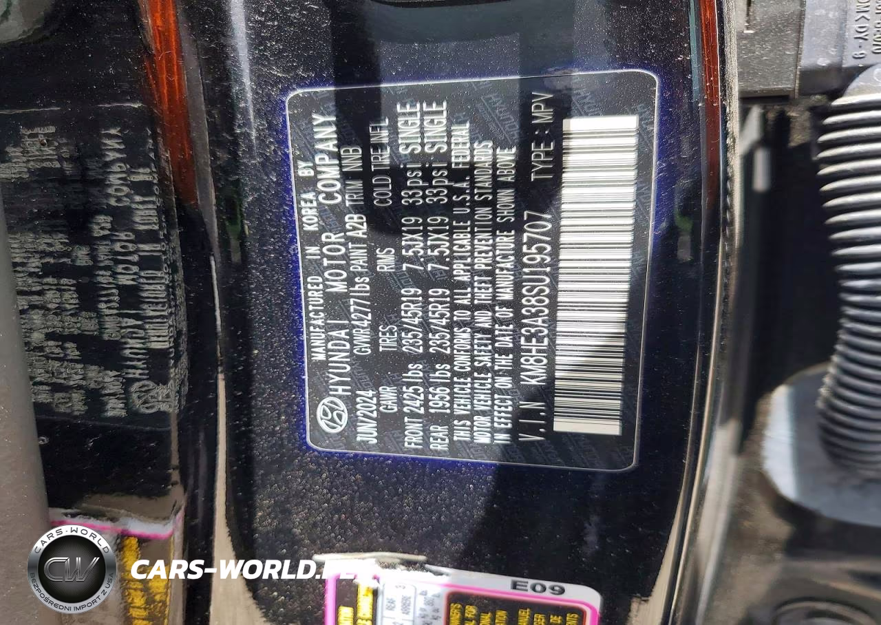 2025 Hyundai Kona Limited VIN:KM8HE3A38SU195707 - 13