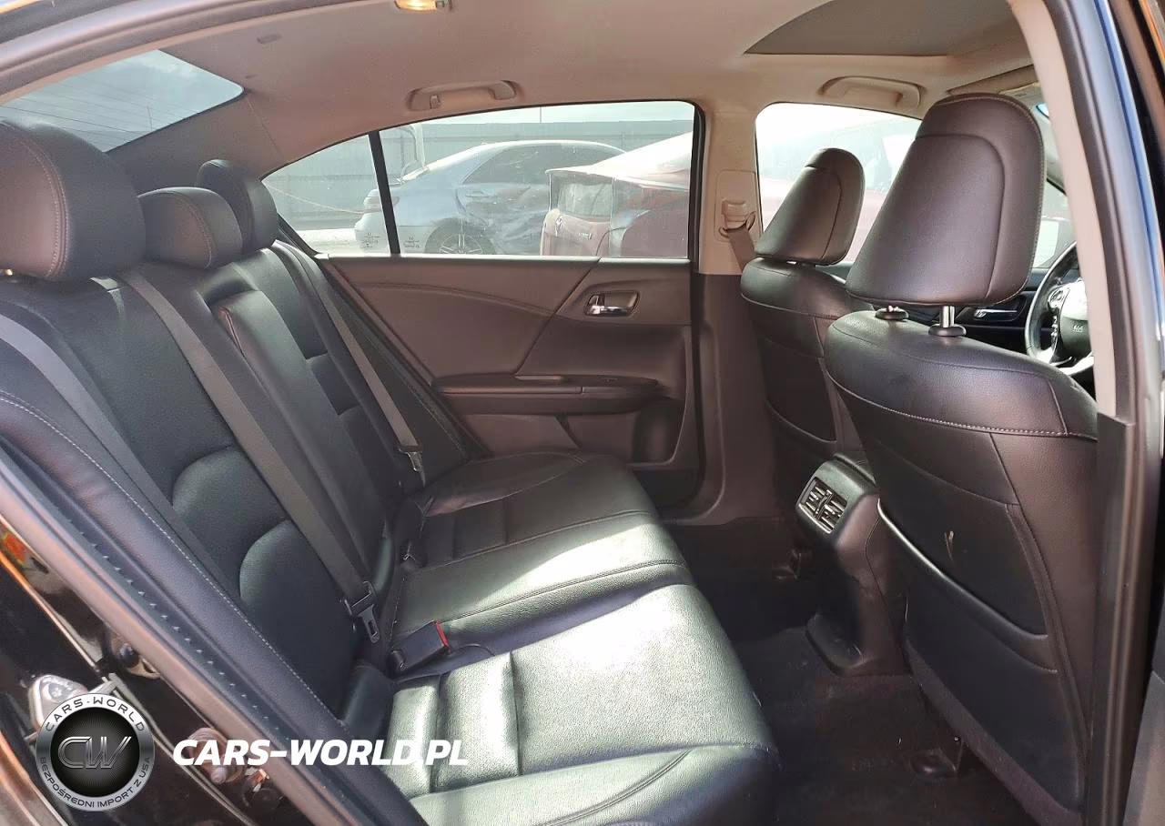 2015 Honda Accord Touring Hybrid VIN:1HGCR6F77FA003847 - 10