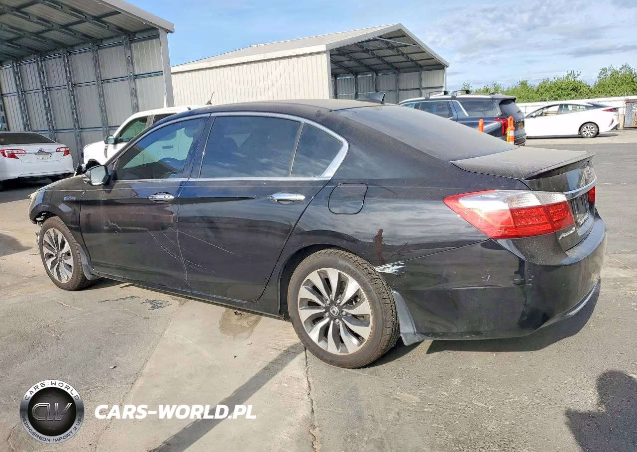 2015 Honda Accord Touring Hybrid VIN:1HGCR6F77FA003847 - 2