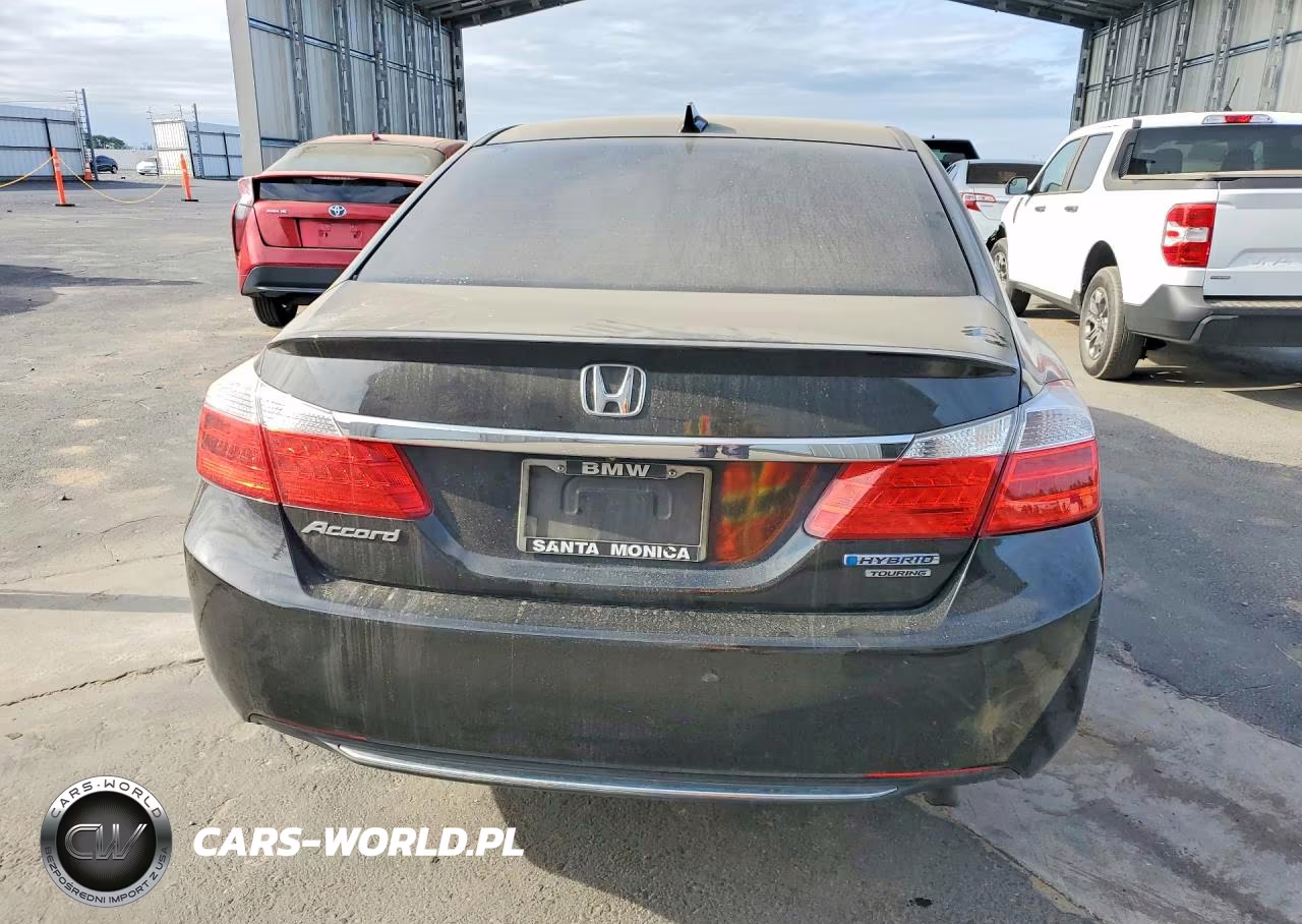 2015 Honda Accord Touring Hybrid VIN:1HGCR6F77FA003847 - 6