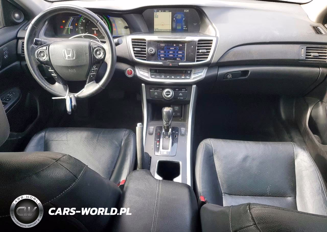 2015 Honda Accord Touring Hybrid VIN:1HGCR6F77FA003847 - 8