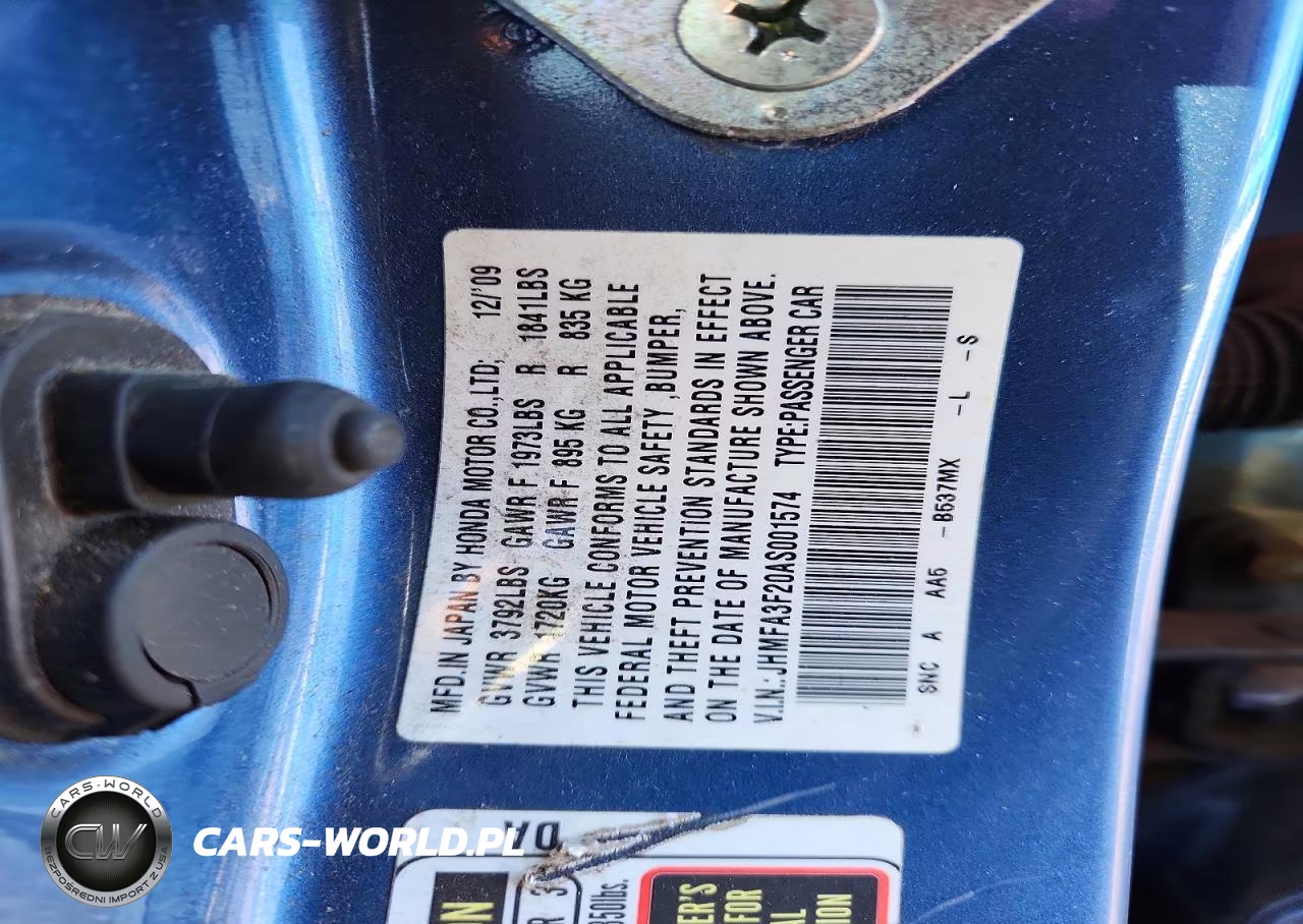 2010 Honda Civic Hybrid VIN:JHMFA3F20AS001574 - 13