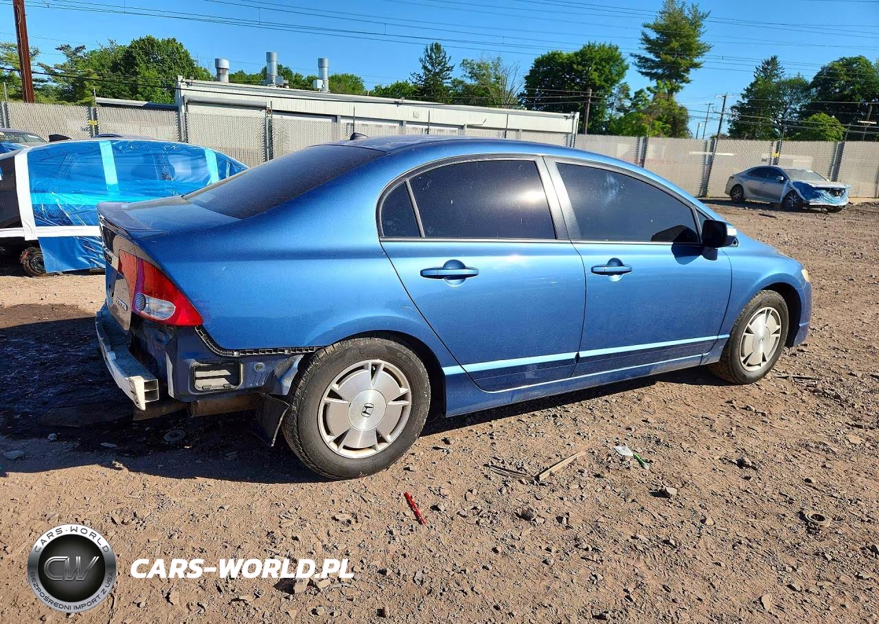2010 Honda Civic Hybrid VIN:JHMFA3F20AS001574 - 3