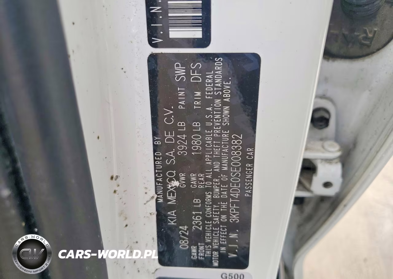 2025 Kia K4 Lxs VIN:3KPFT4DE0SE008382 - 12