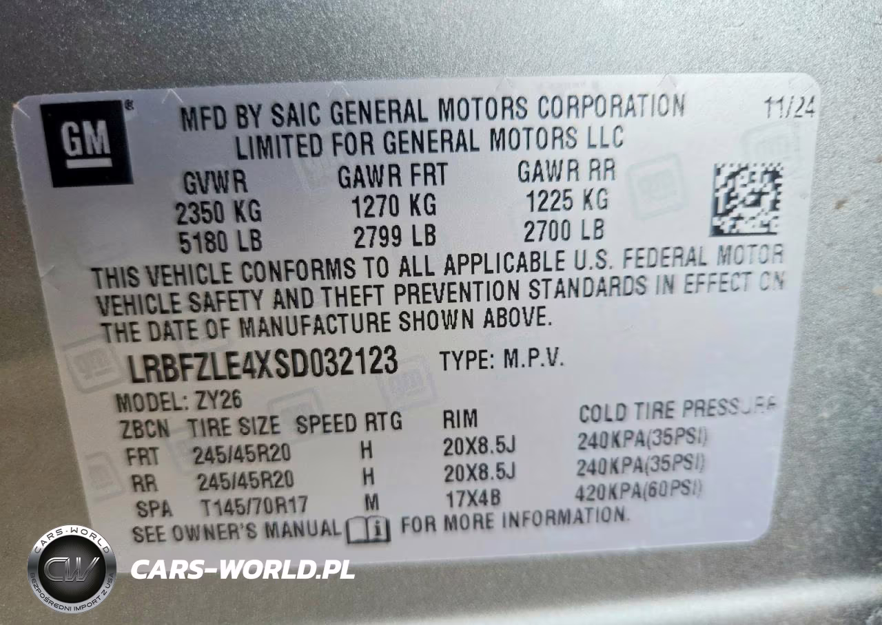 2025 Buick Envision Sport Touring VIN:LRBFZLE4XSD032123 - 12