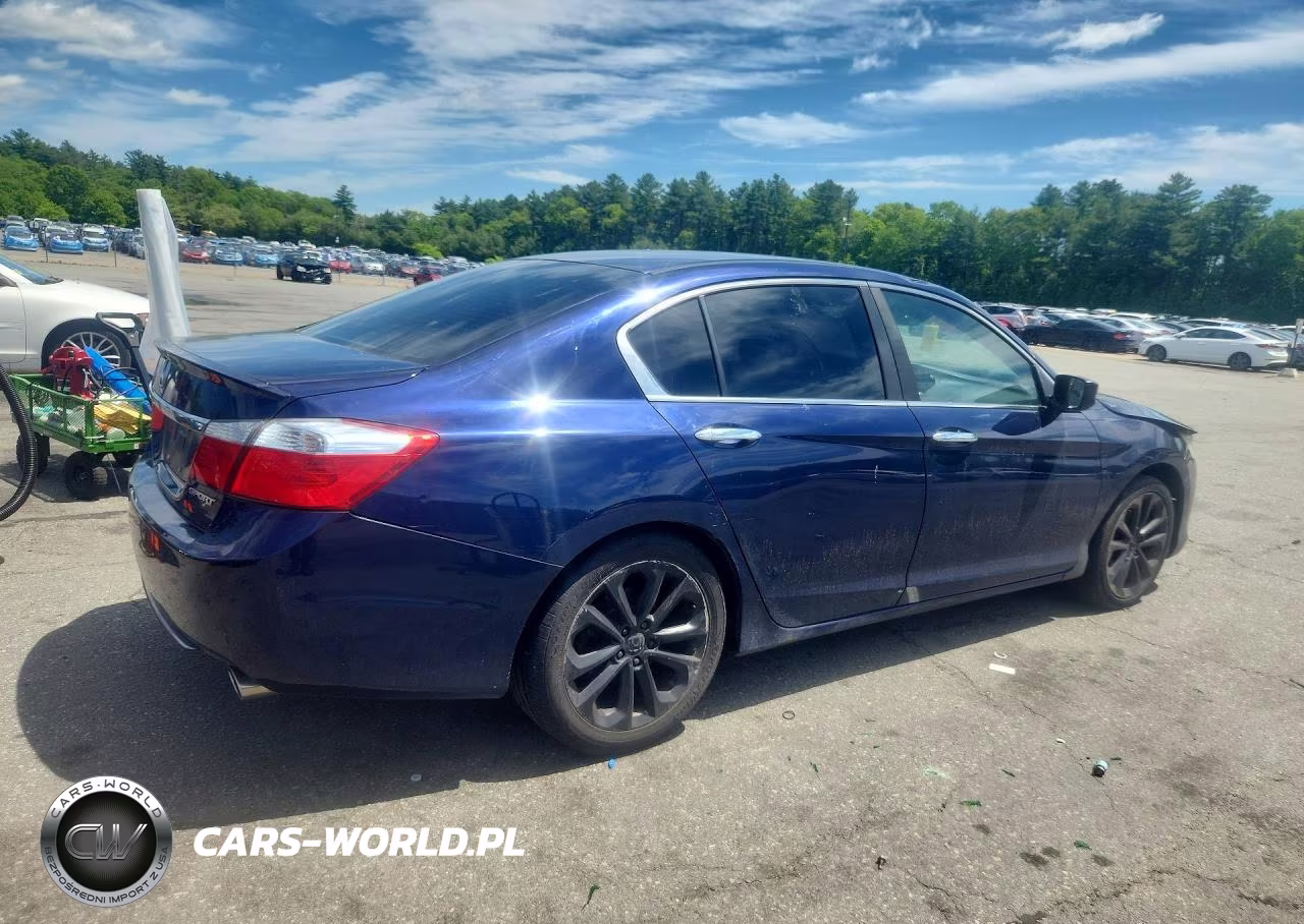2013 Honda Accord Sport VIN:1HGCR2F52DA001492 - 3