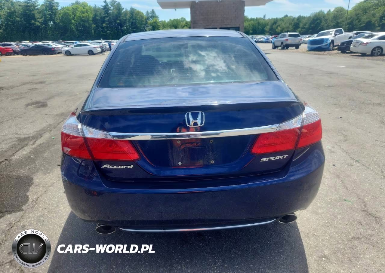 2013 Honda Accord Sport VIN:1HGCR2F52DA001492 - 6