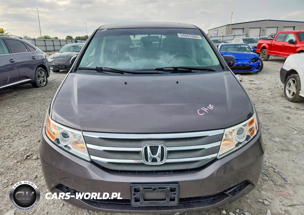 2011 Honda Odyssey Exl VIN:5FNRL5H65BB092537 - 5