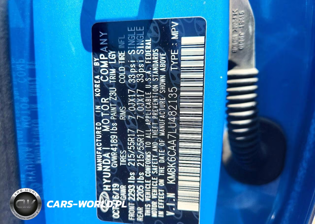 2020 Hyundai Kona Sel Plus VIN:KM8K6CAA7LU482135 - 13