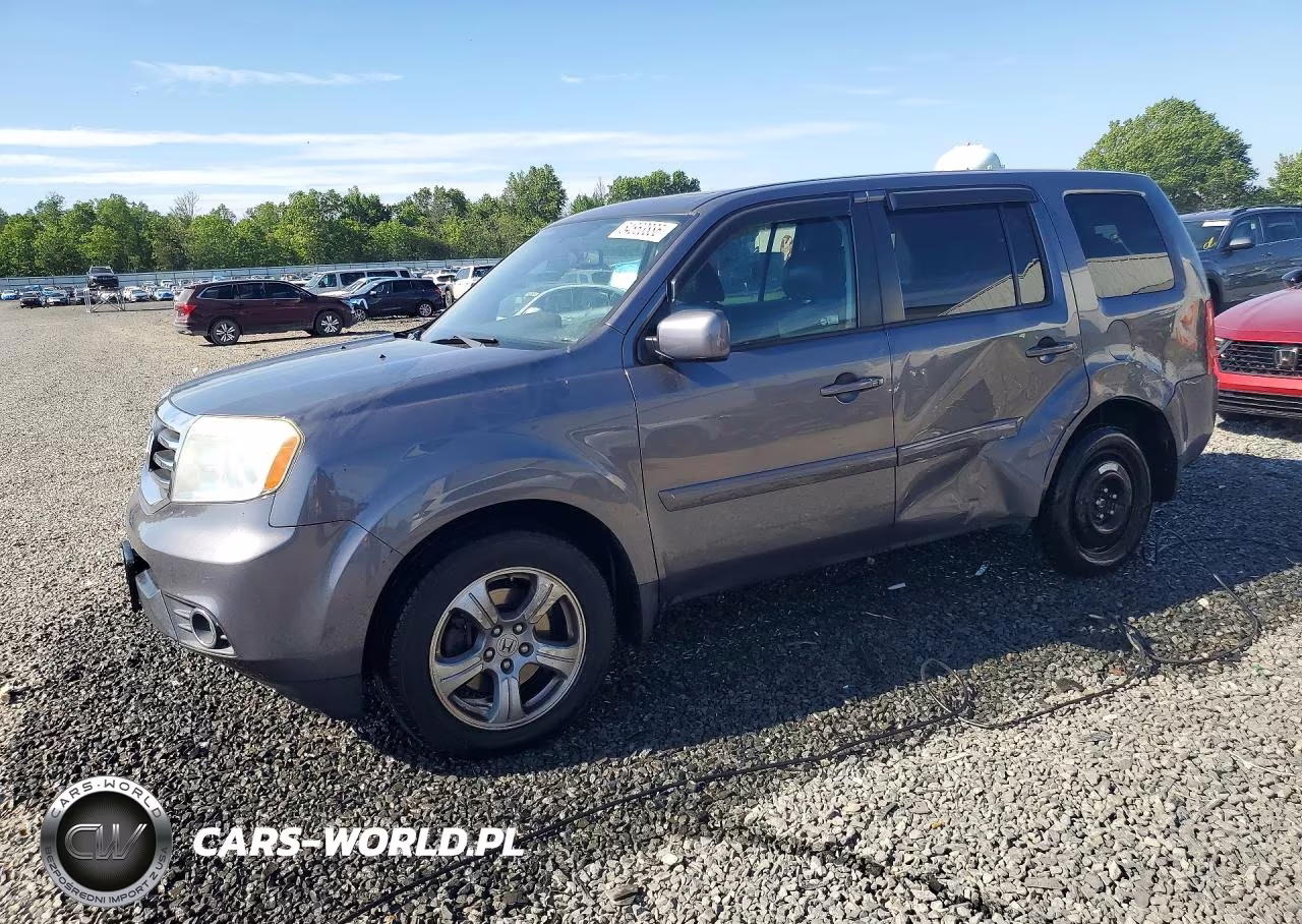 2015 Honda Pilot Exl VIN:5FNYF4H52FB046920 - 1