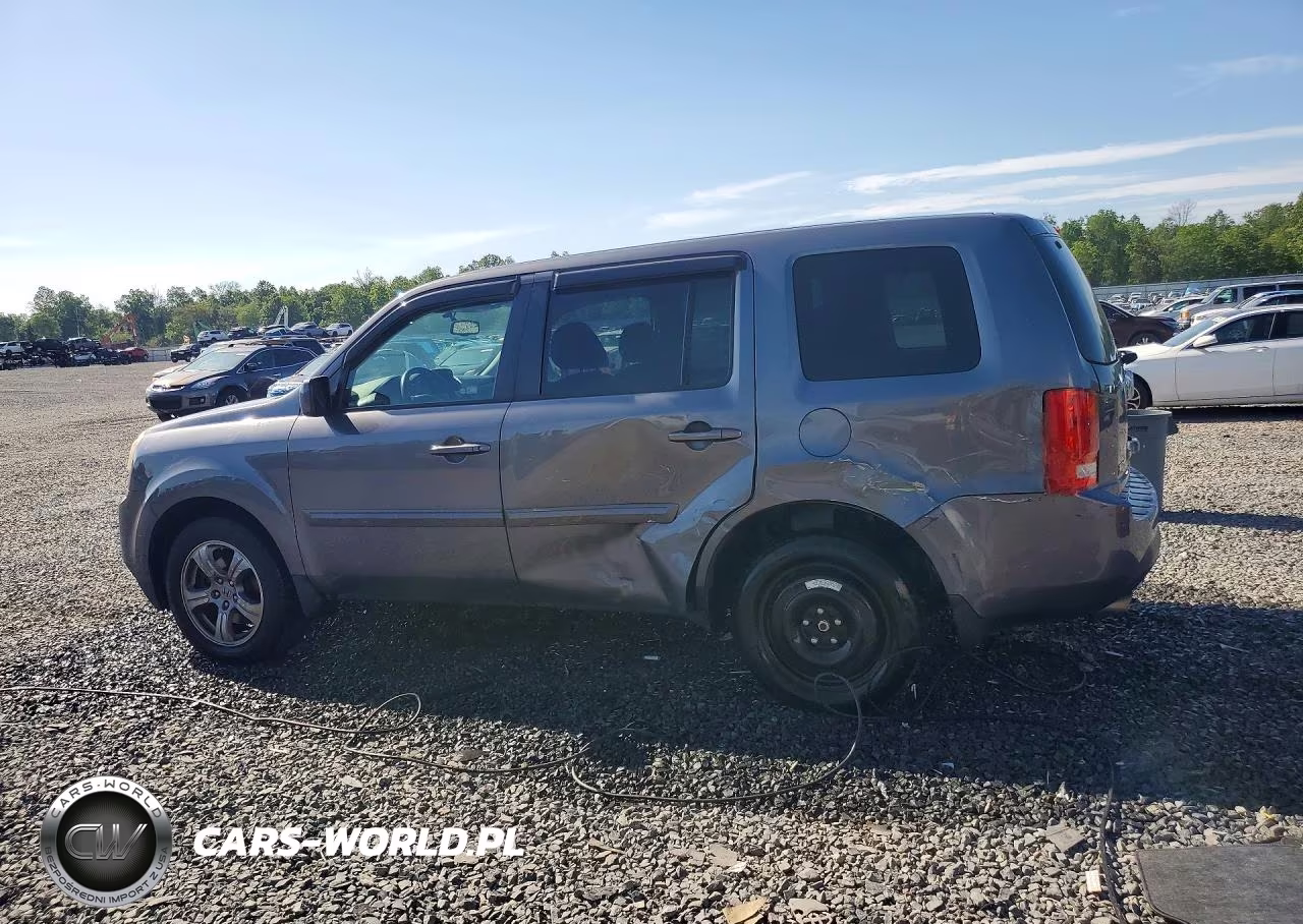 2015 Honda Pilot Exl VIN:5FNYF4H52FB046920 - 2