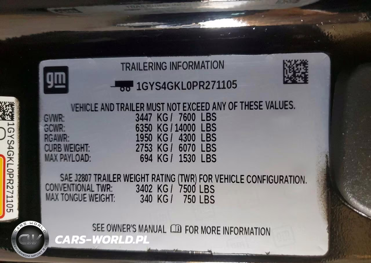 2023 Cadillac Escalade 4Wd Sport Platinum VIN:1GYS4GKL0PR271105 - 13