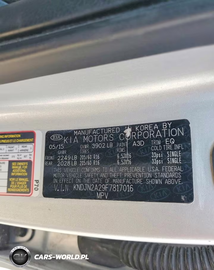 2015 Kia Soul Base VIN:KNDJN2A29F7817016 - 12