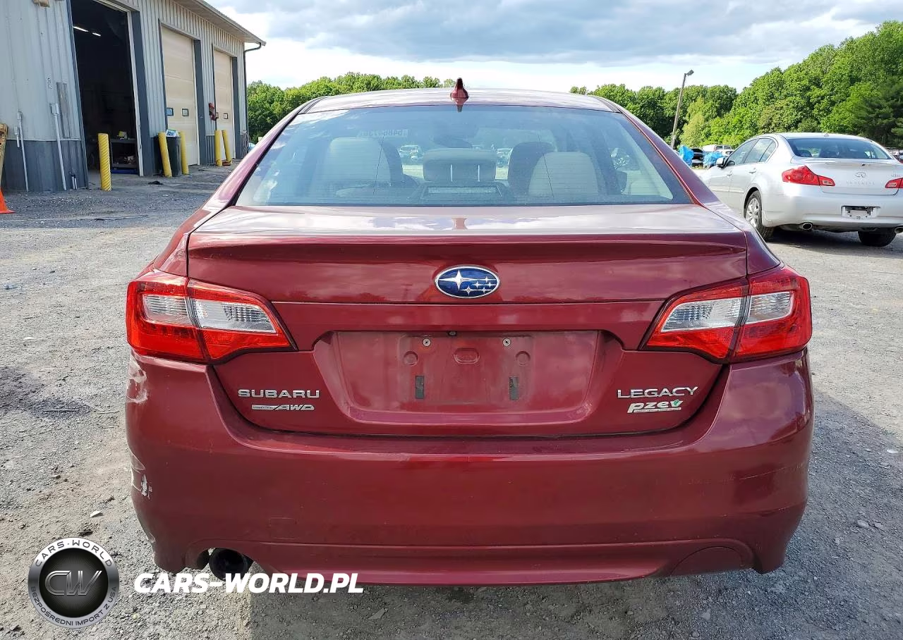 2017 Subaru Legacy 2.5I Premium VIN:4S3BNAC63H3010256 - 6