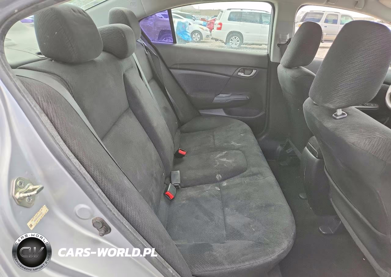 2013 Honda Civic Lx VIN:2HGFB2F50DH590285 - 10
