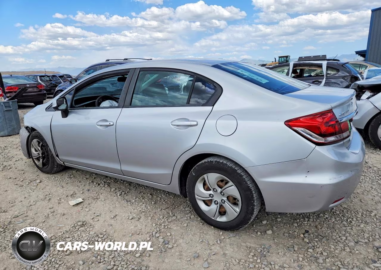 2013 Honda Civic Lx VIN:2HGFB2F50DH590285 - 2