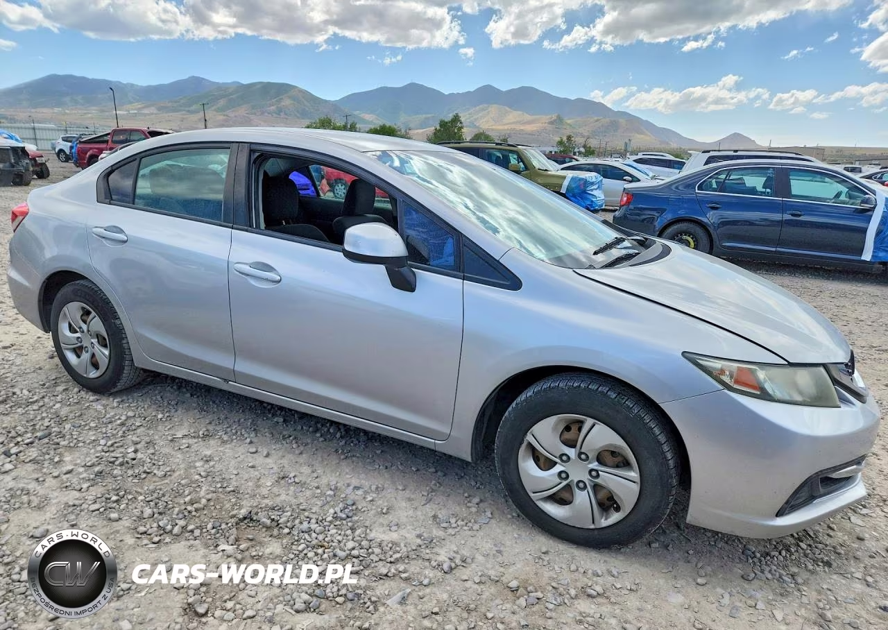 2013 Honda Civic Lx VIN:2HGFB2F50DH590285 - 4
